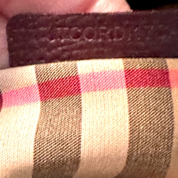 💕HP 💕SOLD ON ANOTHER PLATFORM NWT Burberry Mahogany Red Leather/Vintage Check - Picture 5 of 13